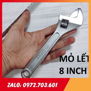 Mỏ lết thép trắng 8 inch
