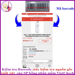 NƯỚC HOA HỒNG MUJI 200ML