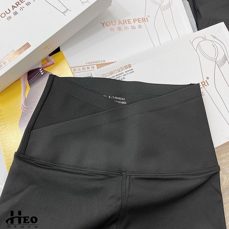 Quần legging cạp chéo