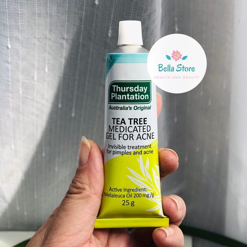 Gel giảm mụn trứng cá Thursday Plantation Tea Tree Medicated Gel For Acne