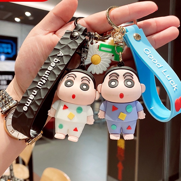 Móc chìa khóa Shin Bút Chì Nhiều Biểu Cảm Dễ Thương Cá Tính