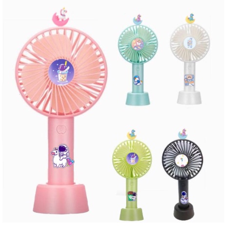 Quạt sạc phi hành gia astronaut QSI28 cute dễ thương