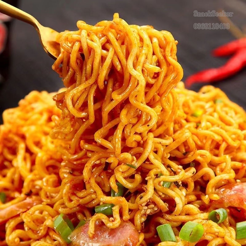 Mì trộn các vị ăn liền - SNACKSEEKER - Mì trộn vị tôm hùm, vị gạch cua