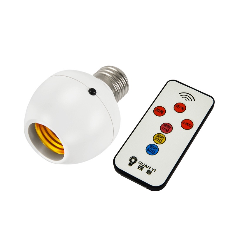 Đui Đèn Điều Khiển Từ Xa E27 - Hẹn giờ, chế độ khẩn cấp