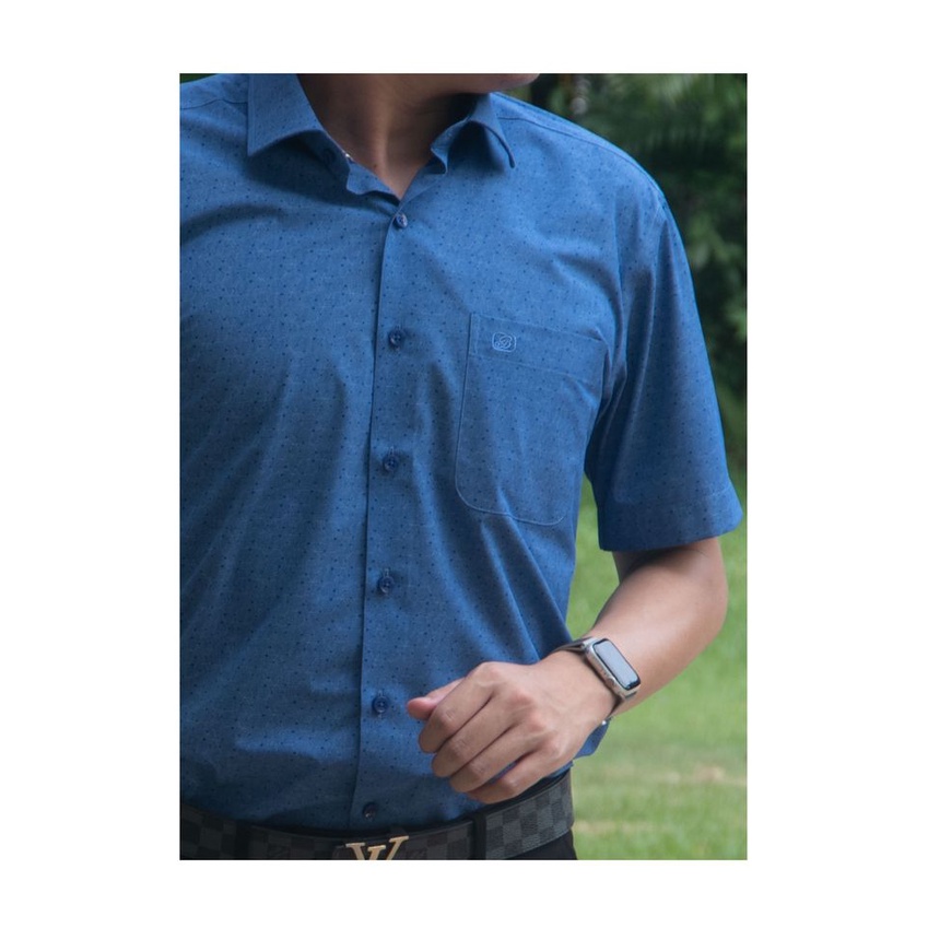 Áo Sơ Mi Nam Ngắn Tay Công Sở Thương Hiệu Thời Trang Belluni