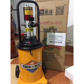 Máy bơm mỡ Kocu GZ8 có đồng hồ 12L