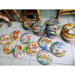 Mẹt vẽ tranh trang trí size 35