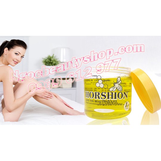 Gel wax lông con ong Horshion