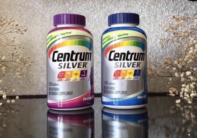 Centrum Silver Men _ Women 50+ chai 275 viên | Thế Giới Skin Care