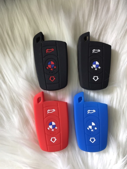 Bao silicone khoá thông minh BMW 3 nút