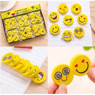 Gôm vỉ 4 viên mặt cảm xúc
