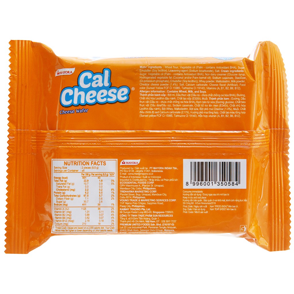 Bánh Cal Cheese 53.5g