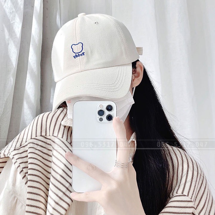 [HOT] Mũ Nón Kết Teddy Đẹp, Chất Liệu Polly Cotton Thoáng Mát, Hàng Nhập Chất Lượng
