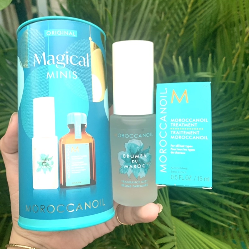 NƯỚC HOA TOÀN THÂN VÀ TINH DẦU DƯỠNG TÓC MOROCCANOIL