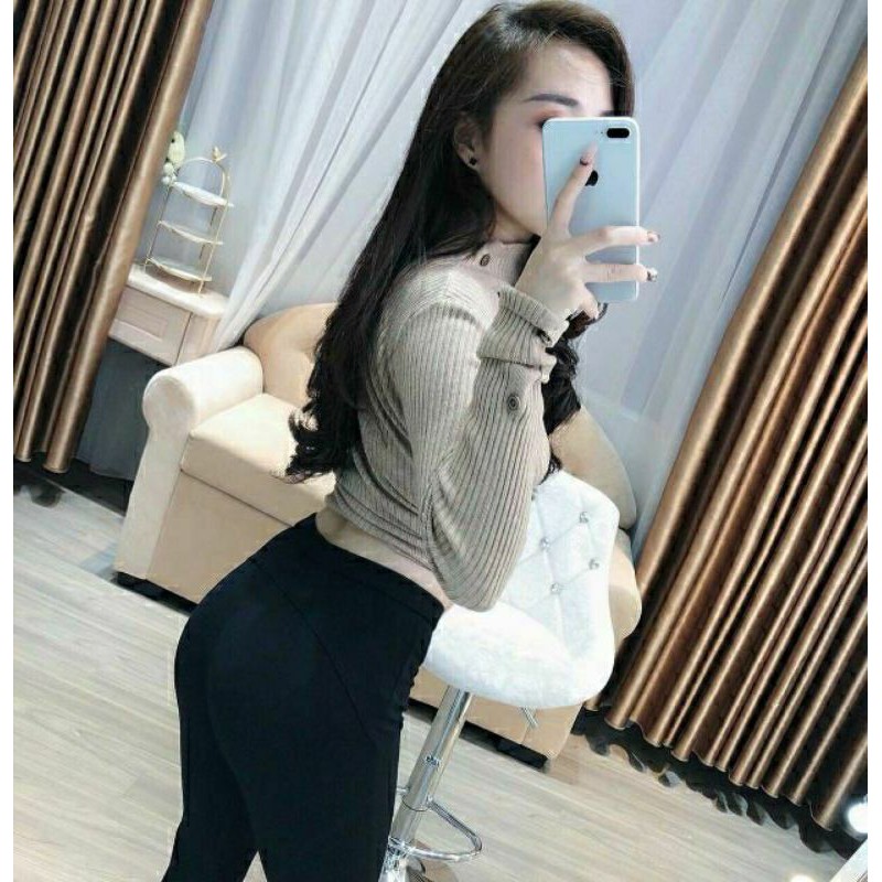 QUẦN LEGGING NÂNG MÔNG CÓ TÚI COTTON DÀY ĐẸP | BigBuy360 - bigbuy360.vn