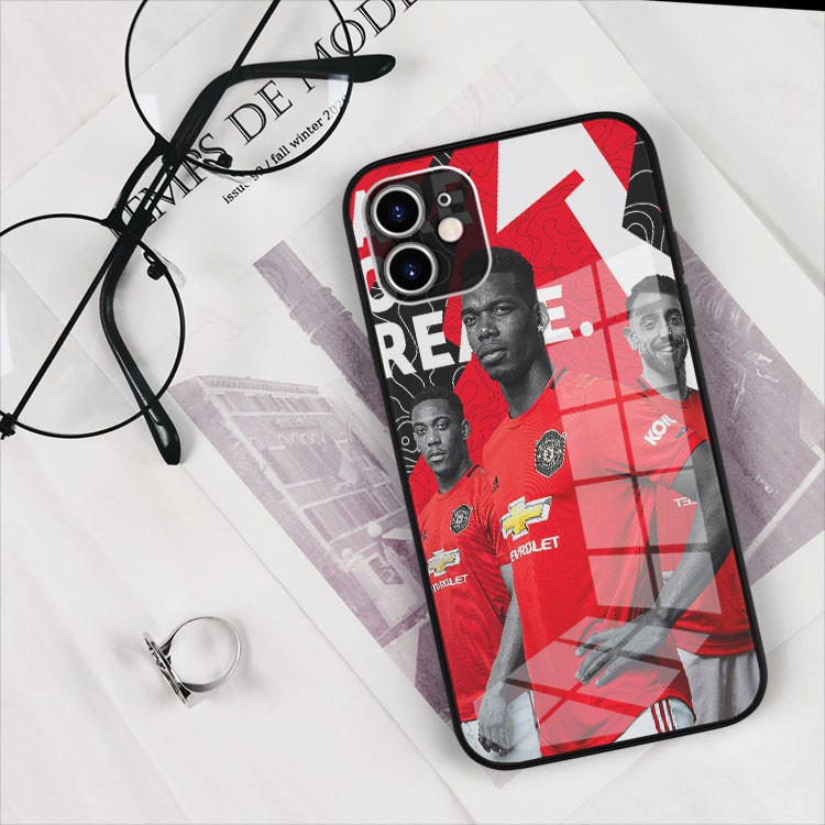 Ốp kính GOGO Paul Pogba MU Iphone 7 - Iphone 12 pro max OK-FOO2001034