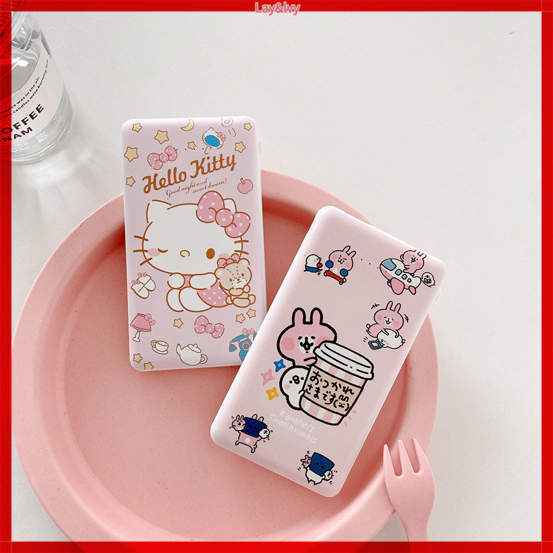 Sạc Dự Phòng Mini Hello Kitty &amp; Kanahei 10,000 Mah