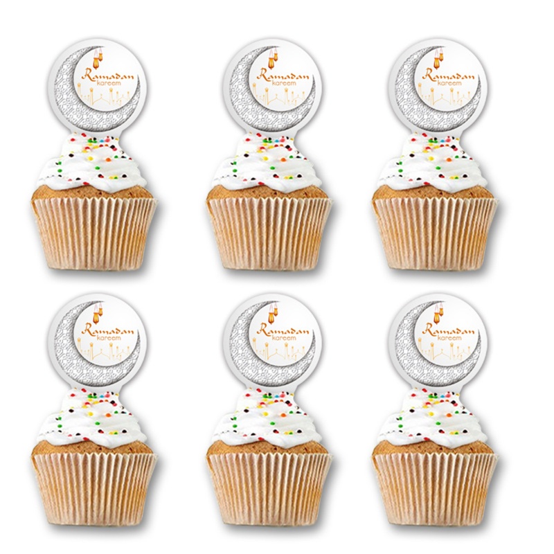 Set 20 Bánh Cupcake Trang Trí Tiệc Sinh Nhật Cho Bé