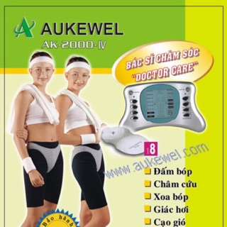 Máy điện xung Auke 8 miếng dán - Đức