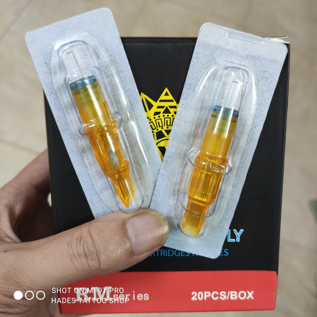 Kim Pen ngòi vàng 15RM Yellow dragon fly ngang đánh bóng
