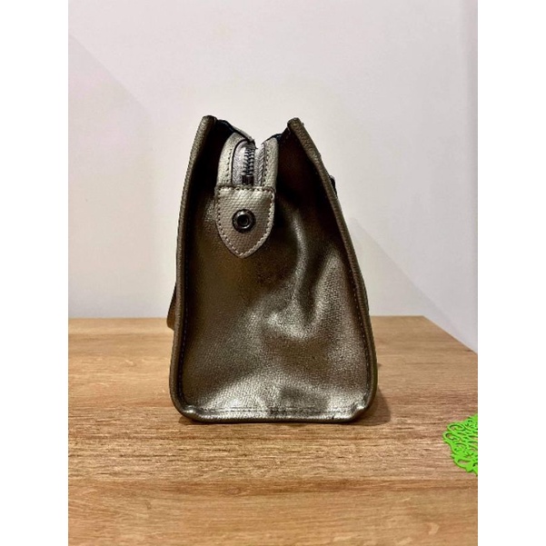 Túi Coach Authentic form hộp màu Metalic Limited Edition