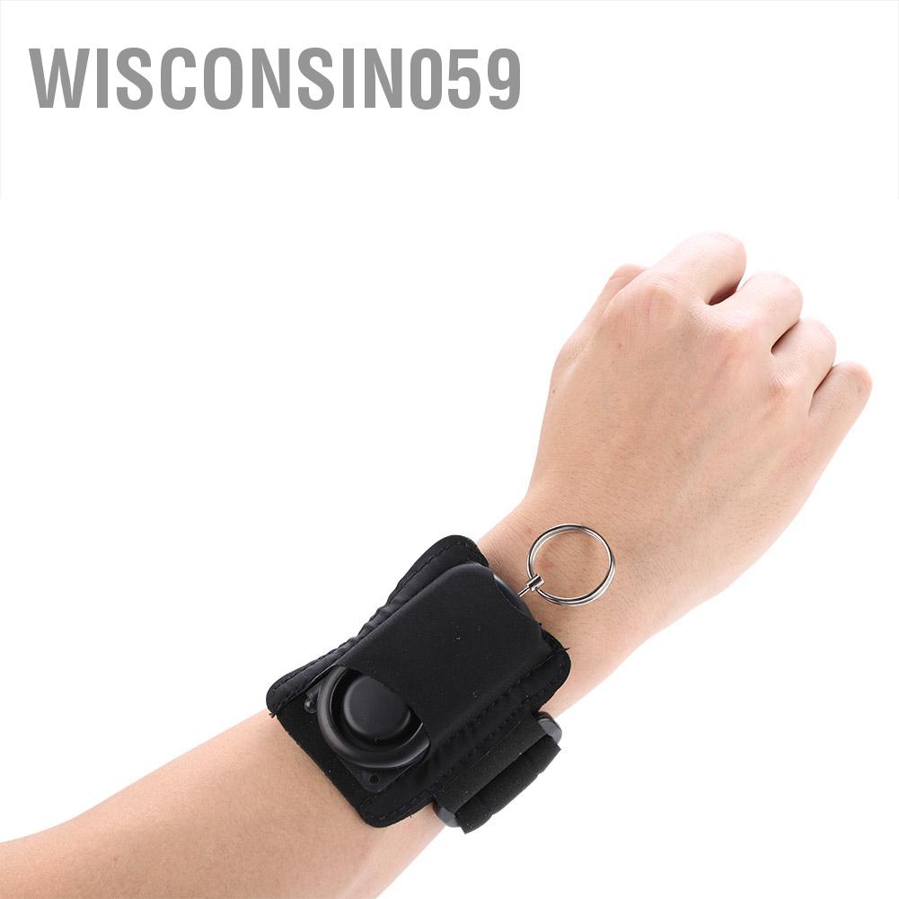 [Hàng Sẵn] Còi báo động cổ tay Running Dây đeo cổ tay Chạy ban đêm Thiết bị chống sói với đèn LED nhấp nháy 【Wisconsin059】