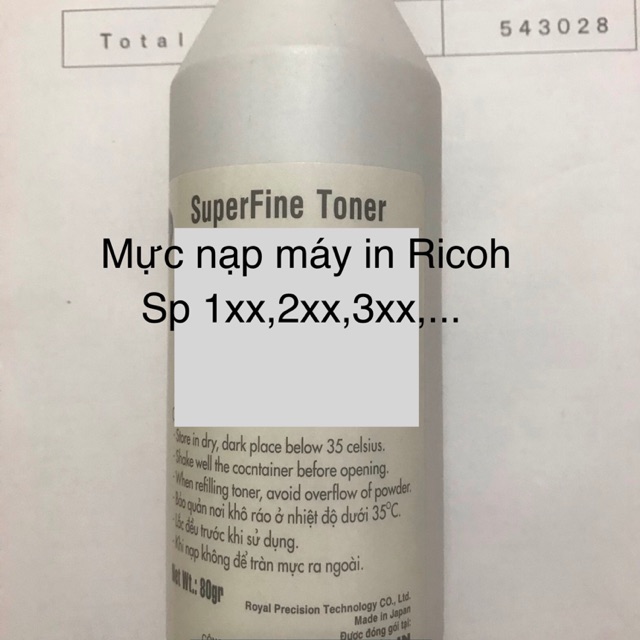 Mực nạp máy in Ricoh