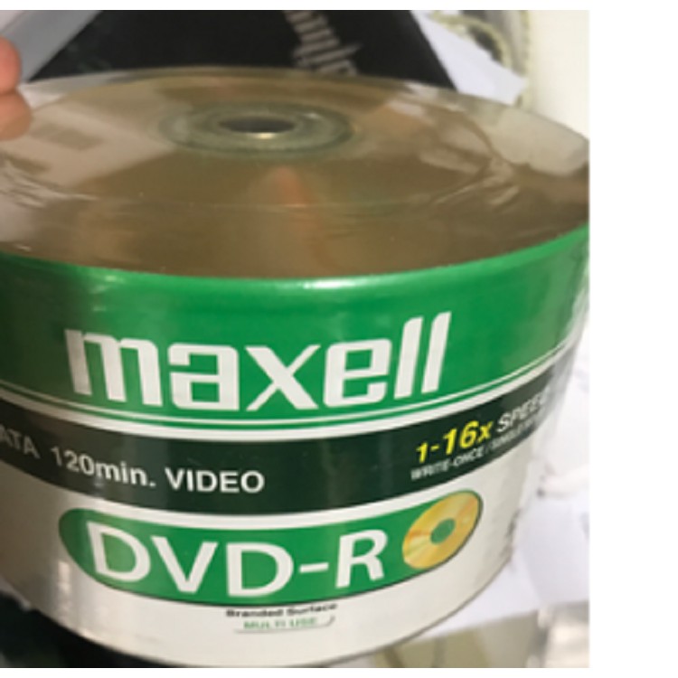 combo 500 đĩa DVD maxell