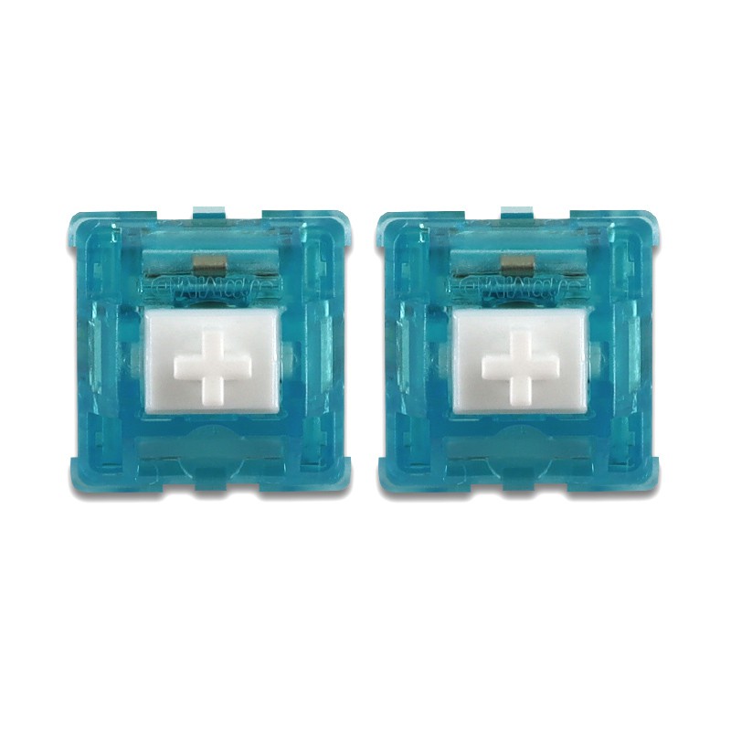 Công Tắc Lò Xo Mở Rộng Bàn Phím Cơ 5 pin Màu Xanh Bạc Hà