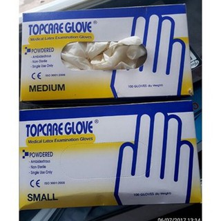 GĂNG TAY Y TẾ TOPCARE hộp 100 chiếc
