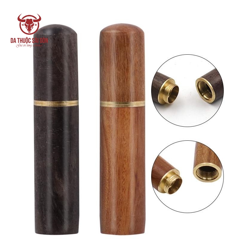 Hộp đựng kim bằng gỗ - Da Thuộc Sài Gòn