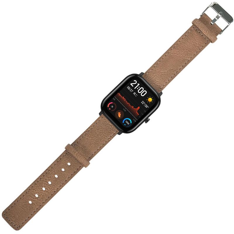 Dây đeo bằng da thật cho đồng hồ thông minh Huami Amazfit gts | BigBuy360 - bigbuy360.vn
