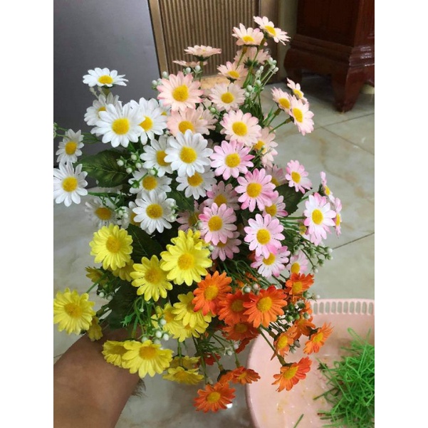 Cụm cúc nhí _ hoa giả trang trí