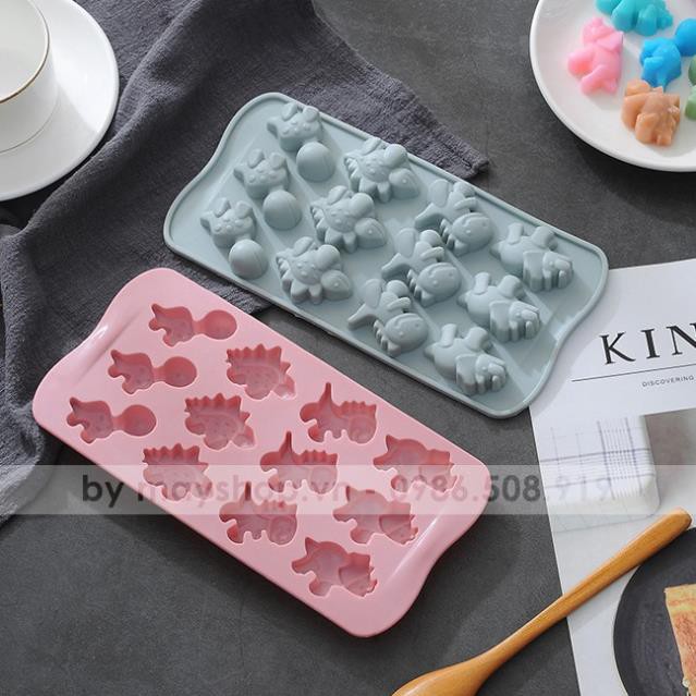 Khuôn silicone 12 KHỦNG LONG