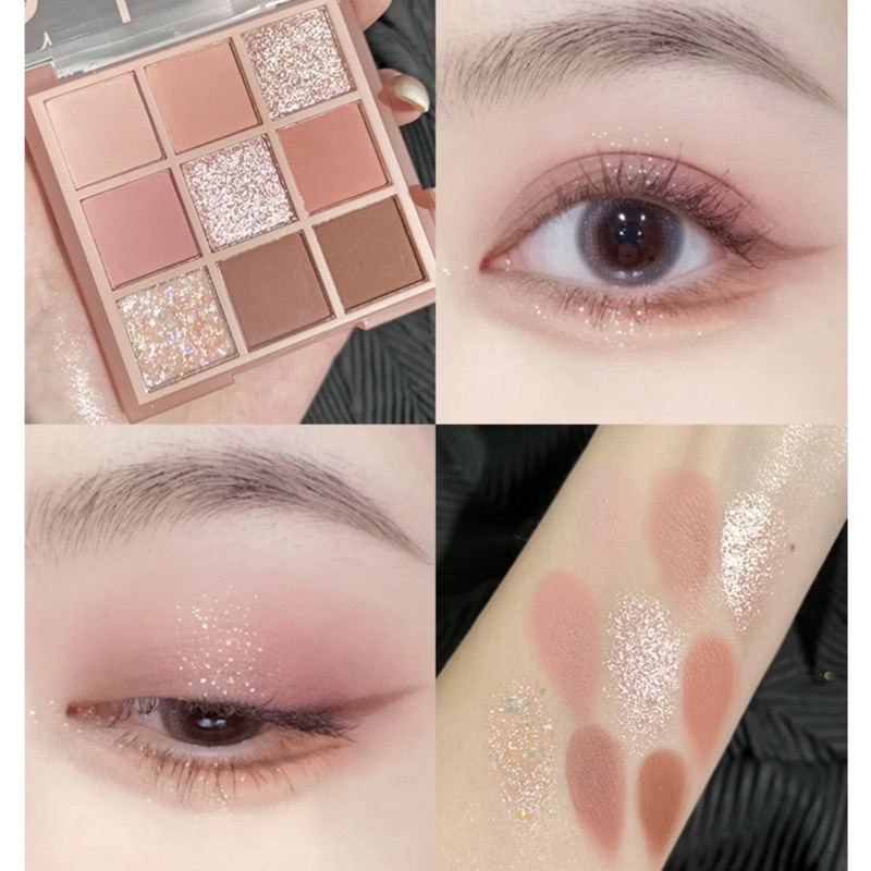 Bảng phấn mắt má 9 ô