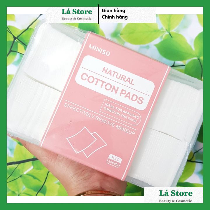 Hộp Bông Tẩy Trang Miniso 1000 Miếng
