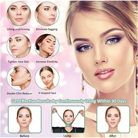 Đai Đeo Nâng Cơ Mặt Tạo Cằm Chữ V Thoáng Khí Tiện Dụng
