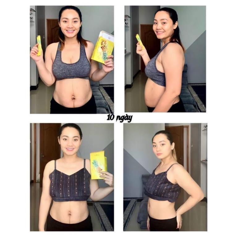 Thạch Dứa Cần Tây collagen Giảm Cân nhanh hiệu quả cấp tốc an toàn không phải thuốc