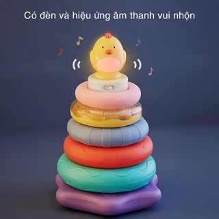 Đồ chơi xếp chồng tháp cầu vòng