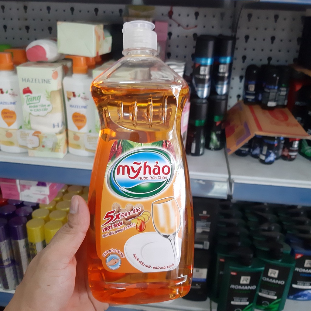 Nước rửa chén Mỹ Hảo 750G -5X Đậm Đặc Vượt Trội