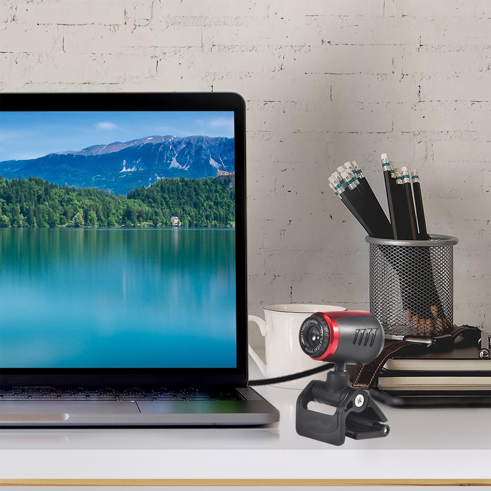 Webcam HD USB tự động lấy nét tích hợp micro cho máy tính để bàn /máy tính xách tay | BigBuy360 - bigbuy360.vn