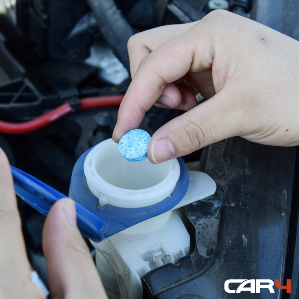 Viên sủi rửa kính xe hơi, ô tô tiện dụng làm sạch kính lái Car4 - (KM Khai Trương)