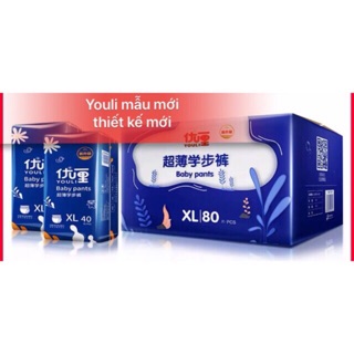 [Chính hãng] Bỉm quần YOULI M46/L42/XL40 ( siêu mỏng, siêu mềm )