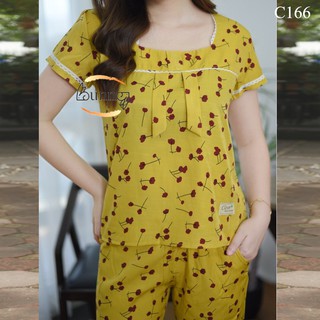 ĐỒ BỘ MẶC NHÀ VẢI ĐŨI LẠNH MỀM MÁT