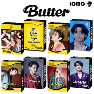Lomo card nhóm và thành viên BTS Butter Jhope Jimin Jin Jungkook Rm Suga V