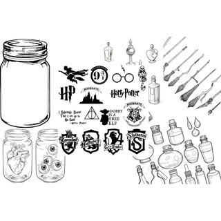 Giấy viết _ Harry Potter ( 10 tờ)