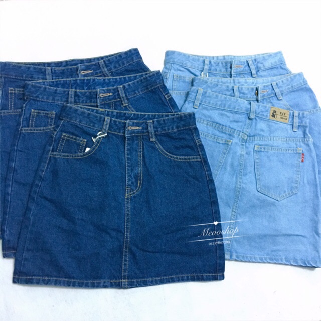 Chân váy jean đẹp dáng basic dễ phối đồ siêu hot | BigBuy360 - bigbuy360.vn