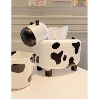 Hộp để giấy ăn hình bò sữa dễ thương 🐮😻