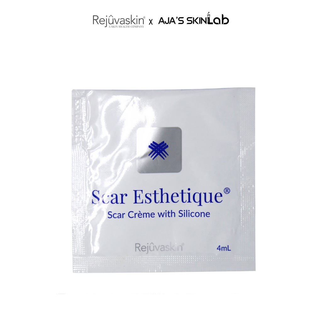 Bộ sản phẩm xóa mờ sẹo, giảm thâm Rejuvaskin Scar Esthetique 10ml và 4 Sample - AJA'S SKINLAB