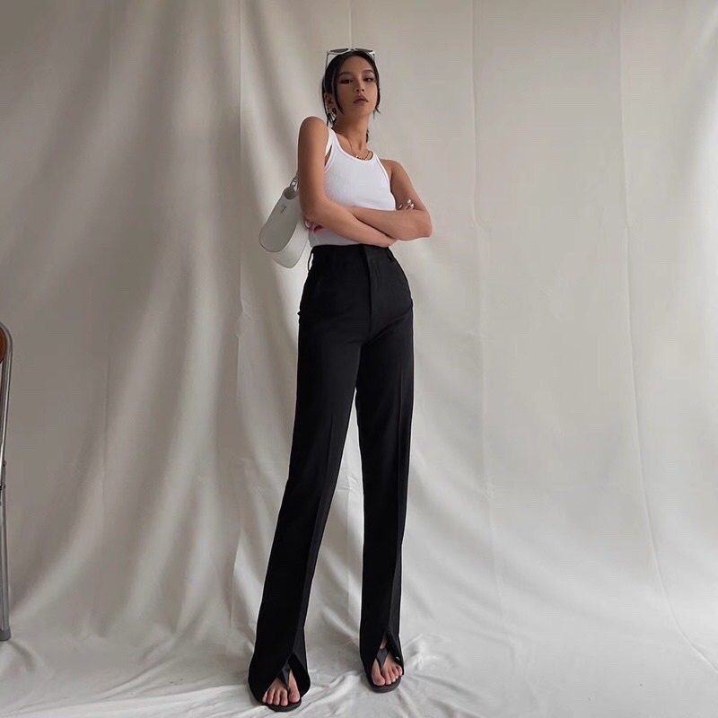 Quần tây nữ quần ống loe xe gấu siêu hót mã mới 89